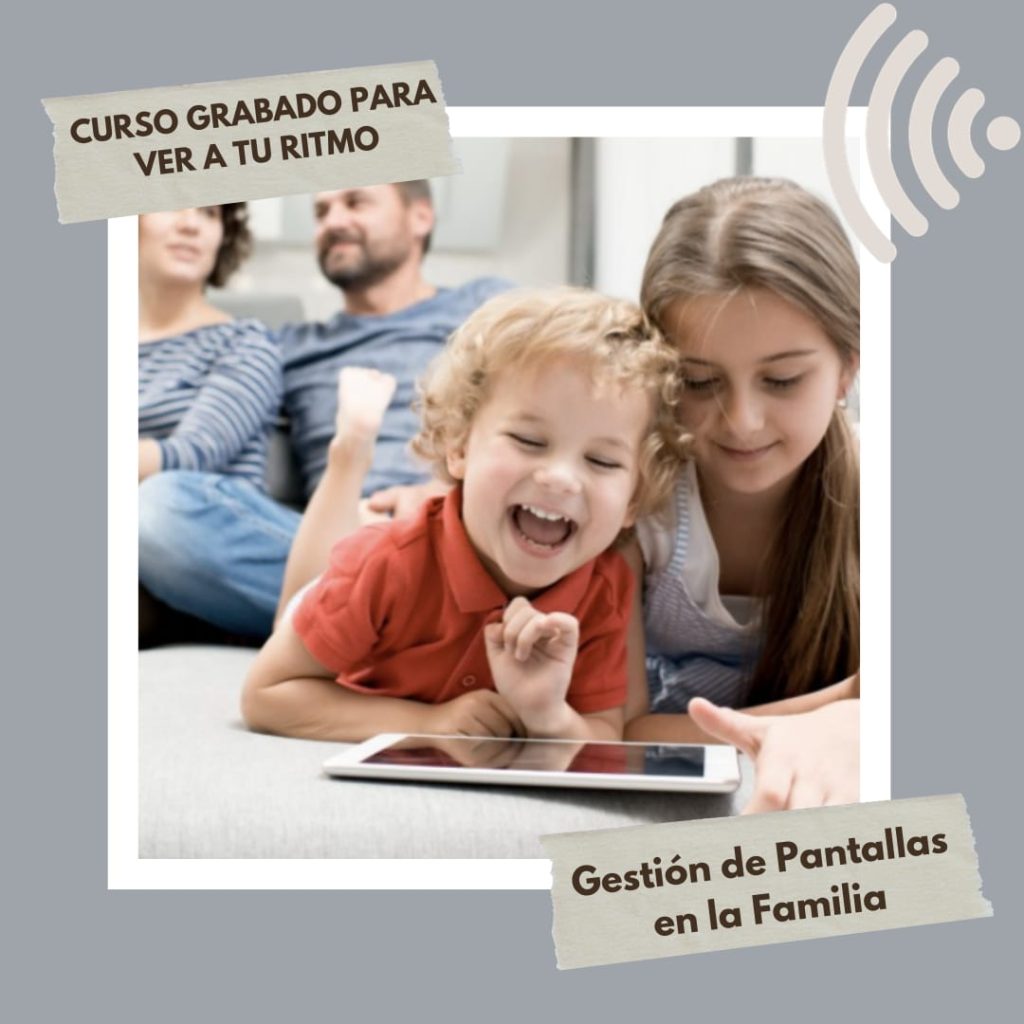 Gestión de pantallas en la familia